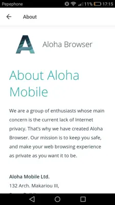 Aloha android App screenshot 0